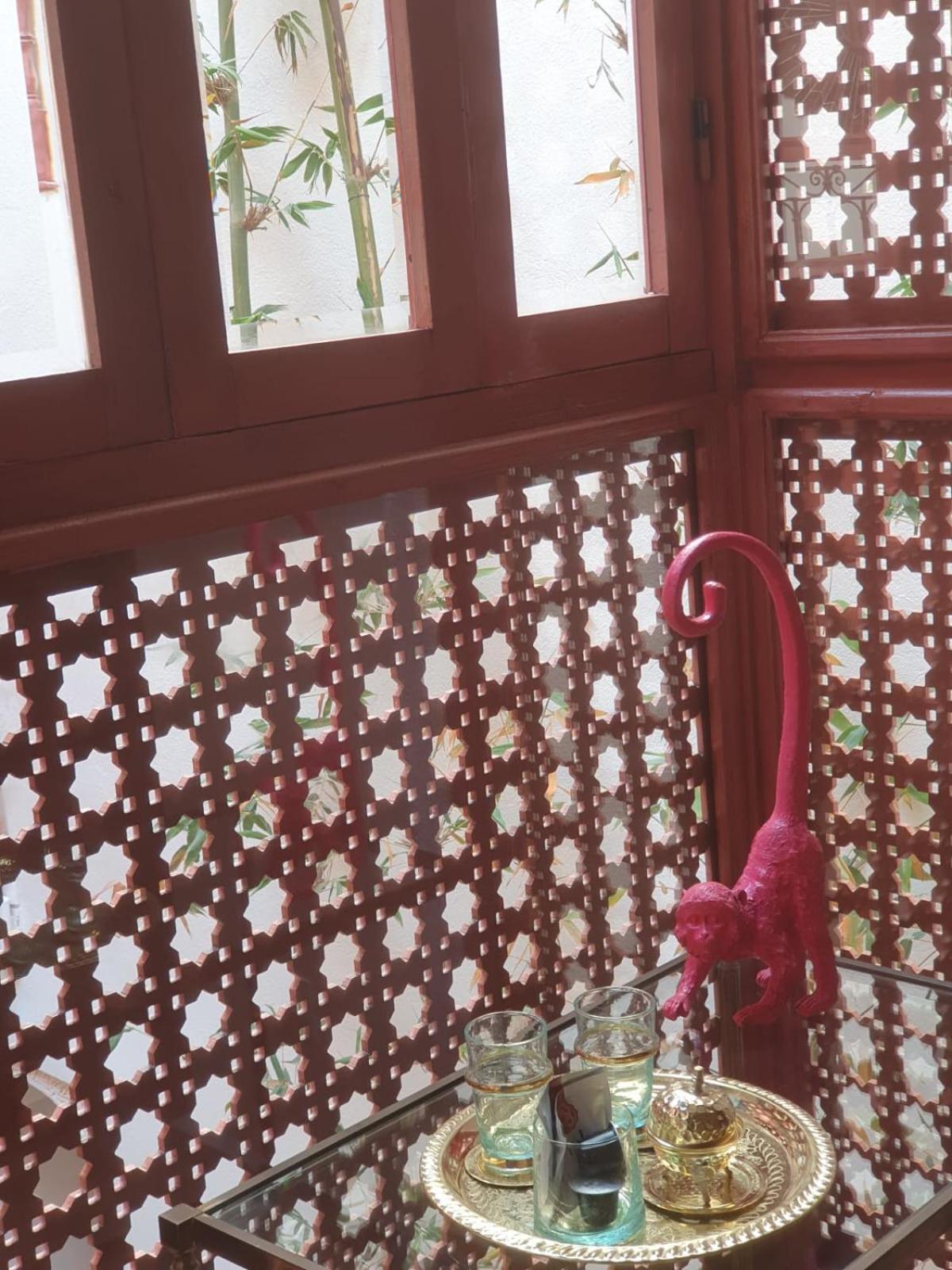 לינה וארוחת בוקר מרקש Le Singe Rose מראה חיצוני תמונה